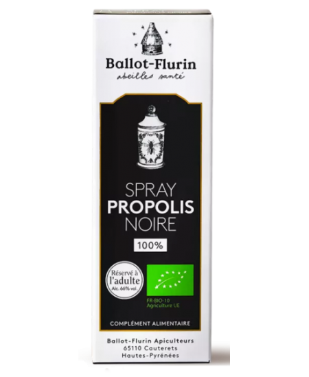 Ballot Flurin - Spray propolis noire - 15 ml