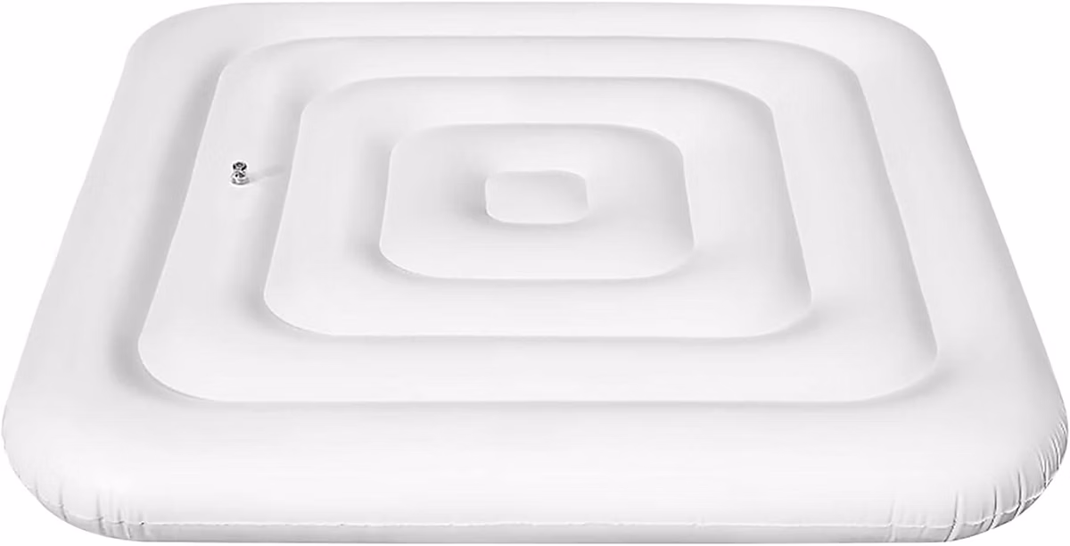 Couverture de Spa Gonflable Carrée 135 cm avec Valve Rapide et Protection Thermique – Réf. VOCDBJIWI0681859722