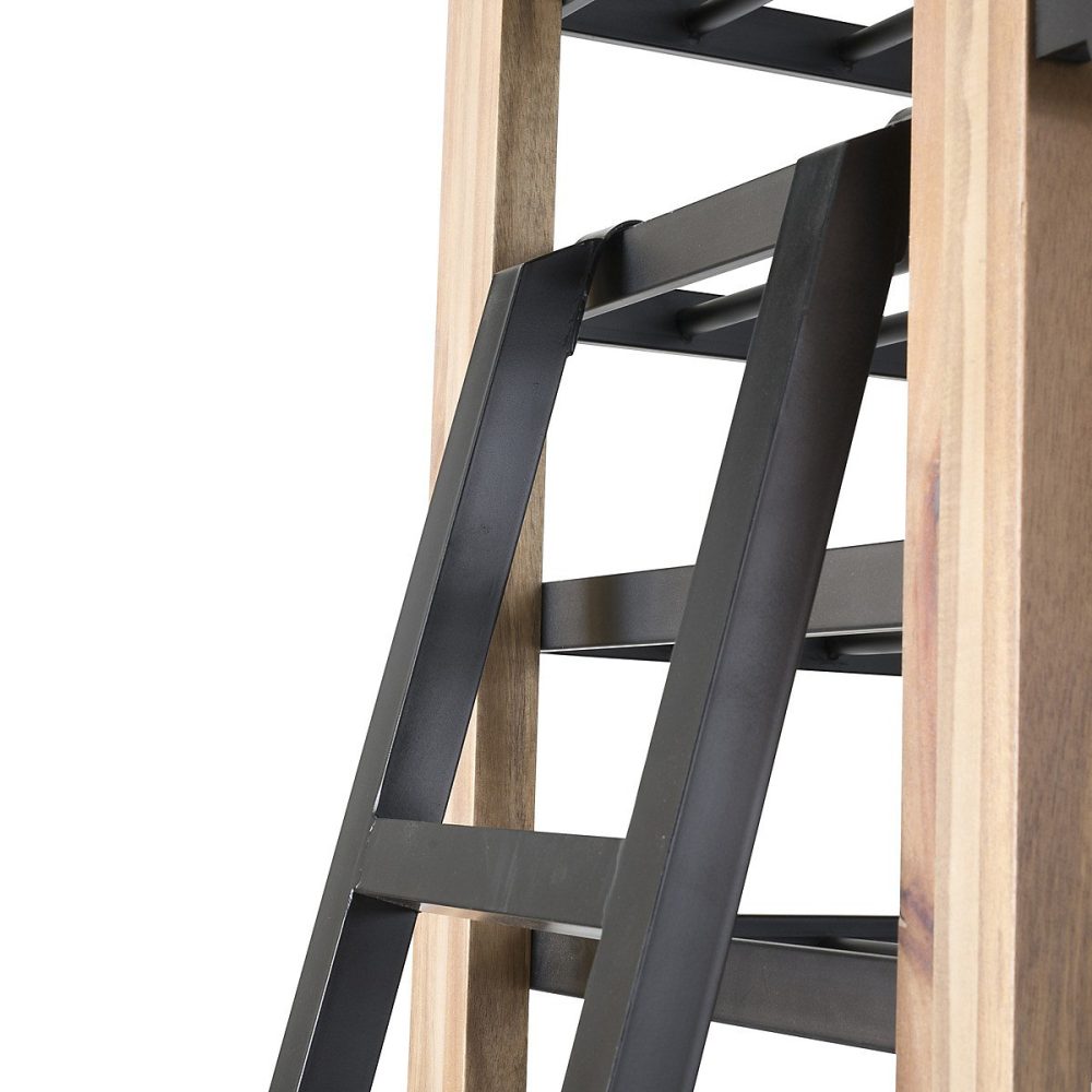 Meuble – Echelle vinothèque en métal L 25 cm x H 190 cm