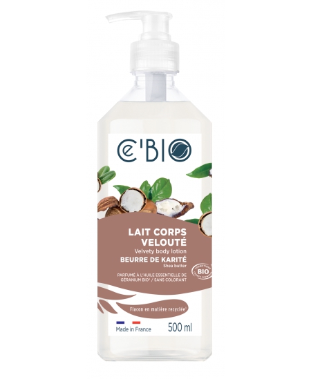 C'BIO Lait corporel velouté Karité 500ml