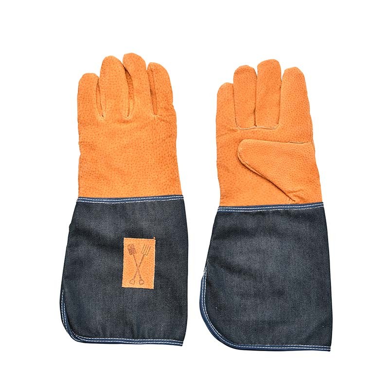 Gants de jardin longs en jean - Protection style