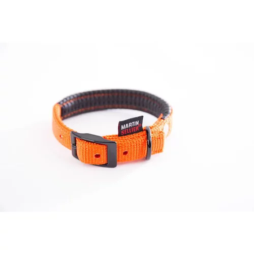 Jardin & équipement：Collier droit Confort pour chien coloris orange - 2,5x65 cm