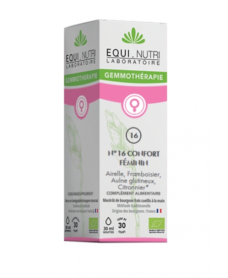 Equi - Nutri - Confort féminin No 16 Bio Flacon compte gouttes - 30 ml