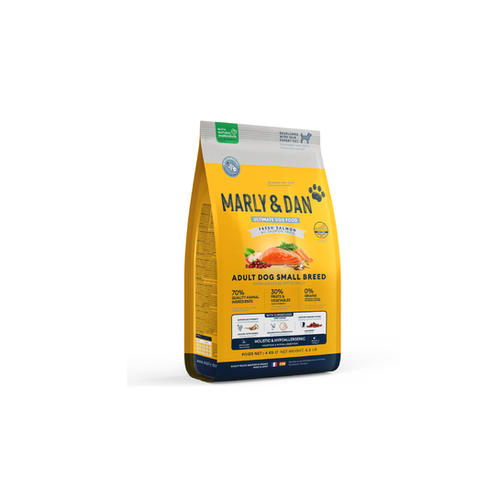 CROQUETTES CHIEN ADULTE PETITE TAILLE MARLY & DAN® - 1.5KG
