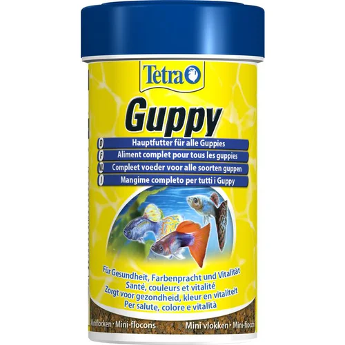 Conçu pour vos extérieurs：Guppy Mini Flakes - 30g, 100ml - TETRA