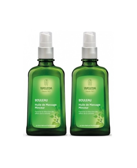 Weleda - Duo Huiles de massage minceur bouleau – 2 x 100 ml