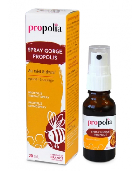 Propolia - Spray gorge Propolis Thym Flacon spray - 20 ml