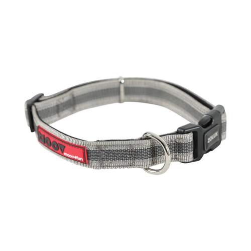 COLLIER RÉGLABLE POUR CHIEN 'MOOV' ZOLUX® - GRIS - 20MM