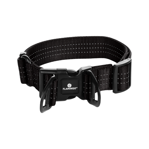 COLLIER ZORBA FLAMINGO® - NOIR - XL - 55-75CM