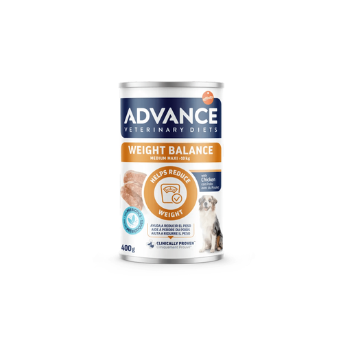 ALIMENT HUMIDE CHIEN ADVANCE® VETERINARY DIETS - WEIGHT BALANCE - 400G