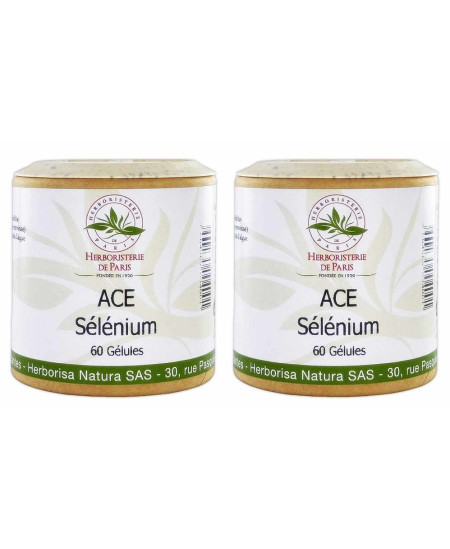 Herboristerie de Paris ACE Sélénium Lot de 2 X 60 gélules