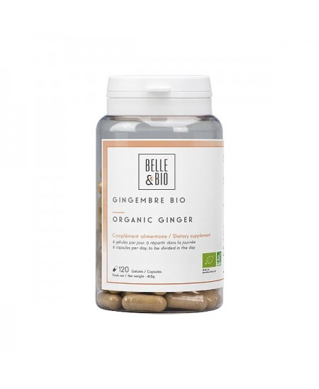 Belle et Bio - Gingembre bio - 120 gélules