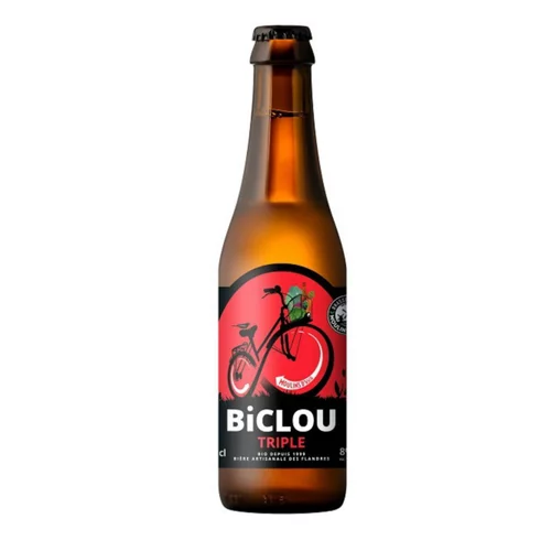 Jardin à vivre：Bière Biclou triple bio - 33 cl