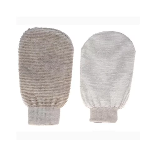 Espace vert moderne：Gant de massage bambou/lin 23x13 cm