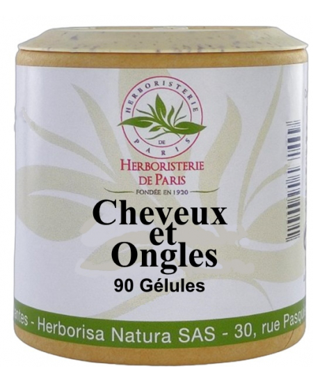 Herboristerie de Paris - Cheveux et Ongles 90 gélules