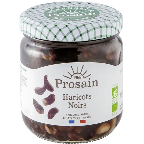Sélection pratique：Haricots noirs bio Prosain - 190 g