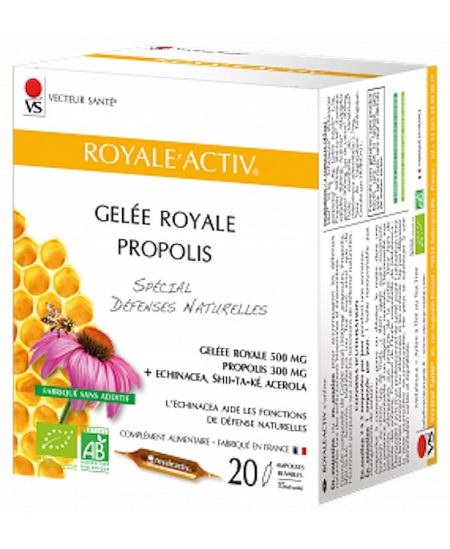 Vecteur Santé - Royale Activ 20 ampoules de 10ml