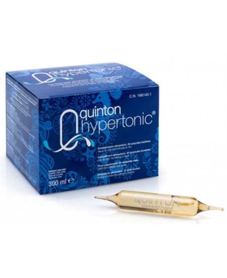 Quinton Hypertonic buvable 30 ampoules de 10ml
