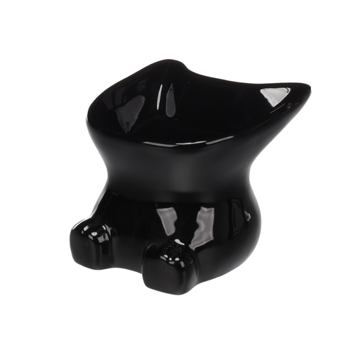 GAMELLE POUR LA NOURRITURE ET L'EAU 'DOBY' FLAMINGO® - NOIR - 120ML