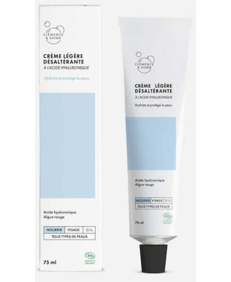 Clémence et Vivien Crème légère désaltérante 75ml