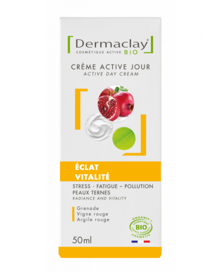 Dermaclay - Crème de jour Eclat Vitalité - 50 ml