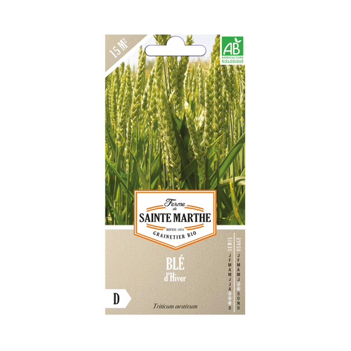 GRAINES BLÉ D'HIVER BIO - 150G
