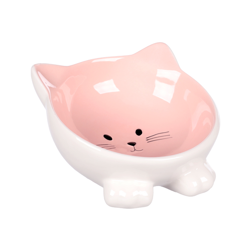 GAMELLE POUR CHAT FLAMINGO® - PUZI - ROSE - 125ML