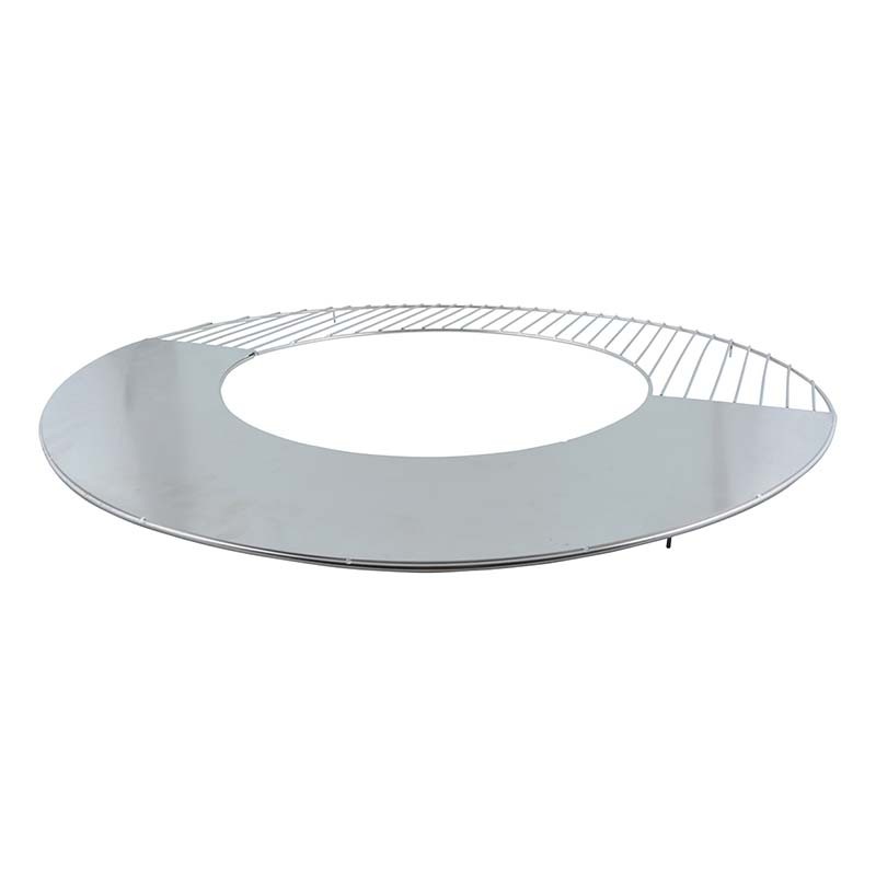 Grille barbecue grill et plancha pour brasero 62x62 cm