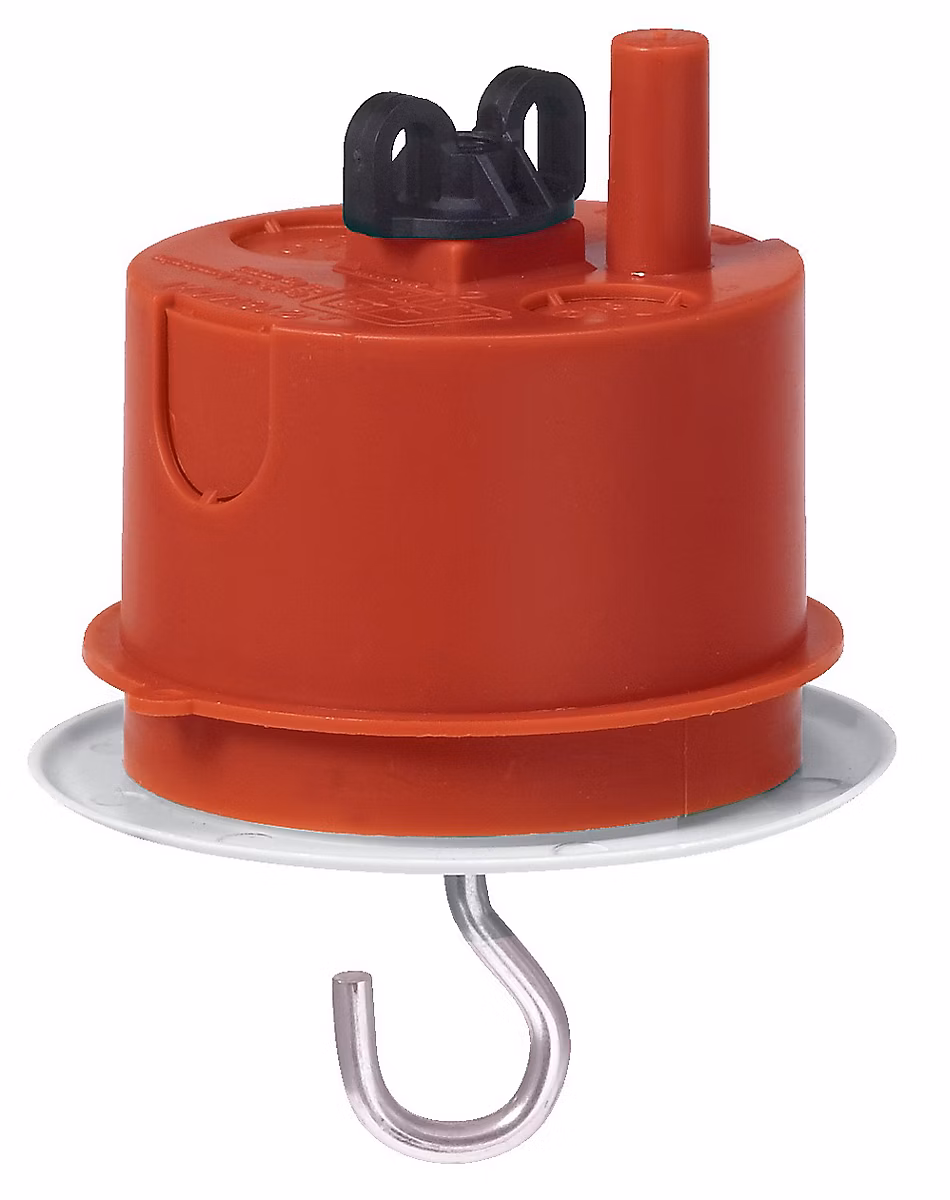 Boîte luminaire BATIBOX maçonnerie couvercle DCL pour point de centre – LEGRAND, 089237