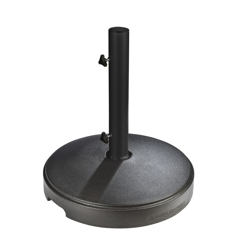 Pied parasol 35kg rond - Fabrication française