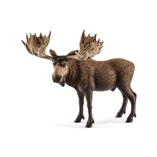 Jardin & loisirs：Figurine Elan mâle Série Animaux sauvages 12,5x6,6x10,3 cm
