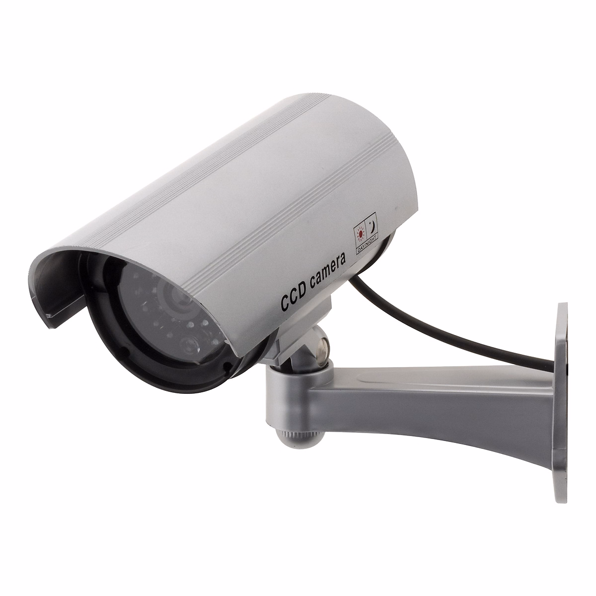 Caméra surveillance factice LED intérieur/extérieur – Otio
