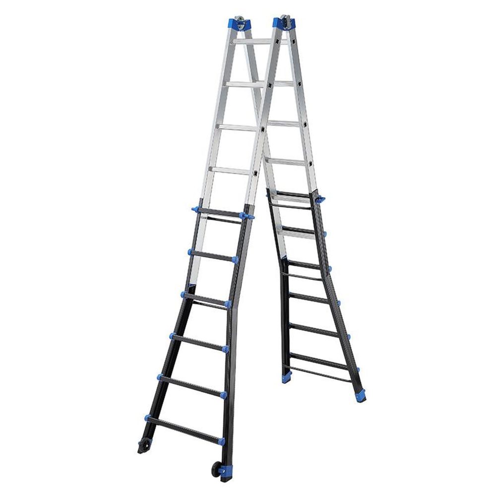 HAILO Echelle pliable multifonction télescopique 4x6 échelons 6,35m/7,15m hailo profiline