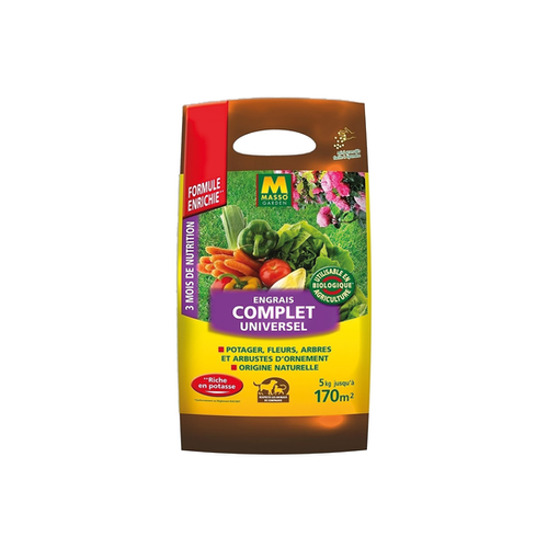 ENGRAIS COMPLET UNIVERSEL MASSO® - 5KG