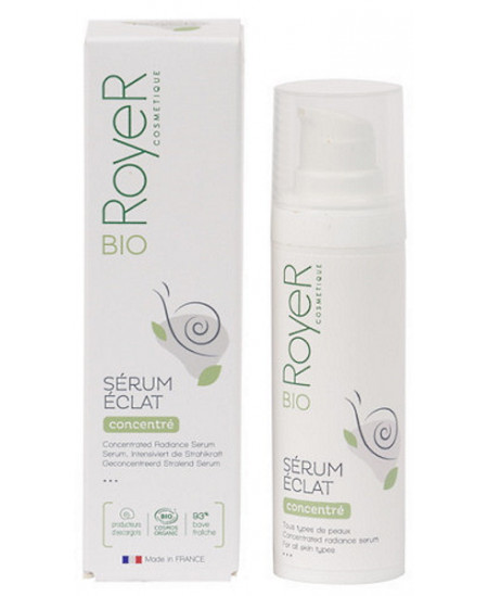 Royer - Sérum Eclat à la bave d’escargot bio fraîche - 30 ml
