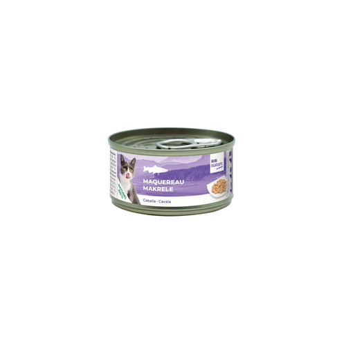 PÂTÉE POUR CHAT BUBI NATURE BUBIMEX® MAQUEREAU - 70G