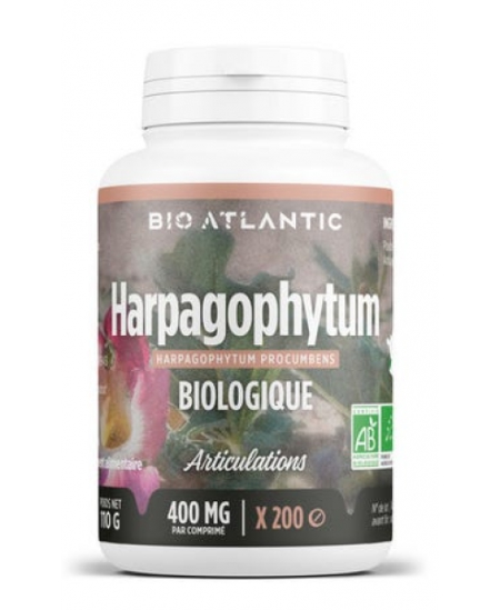 Bio Atlantic Harpagophytum bio 200 comprimés