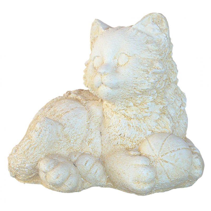Chaton A La Balle - Statue