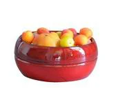 Parfait pour le jardin：Coupe Melilo bois de santal H 11 x Ø 24 cm