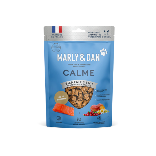 FRIANDISES POUR CHAT TENDRES BOUCHÉES MARLY & DAN® - CALME - 40G