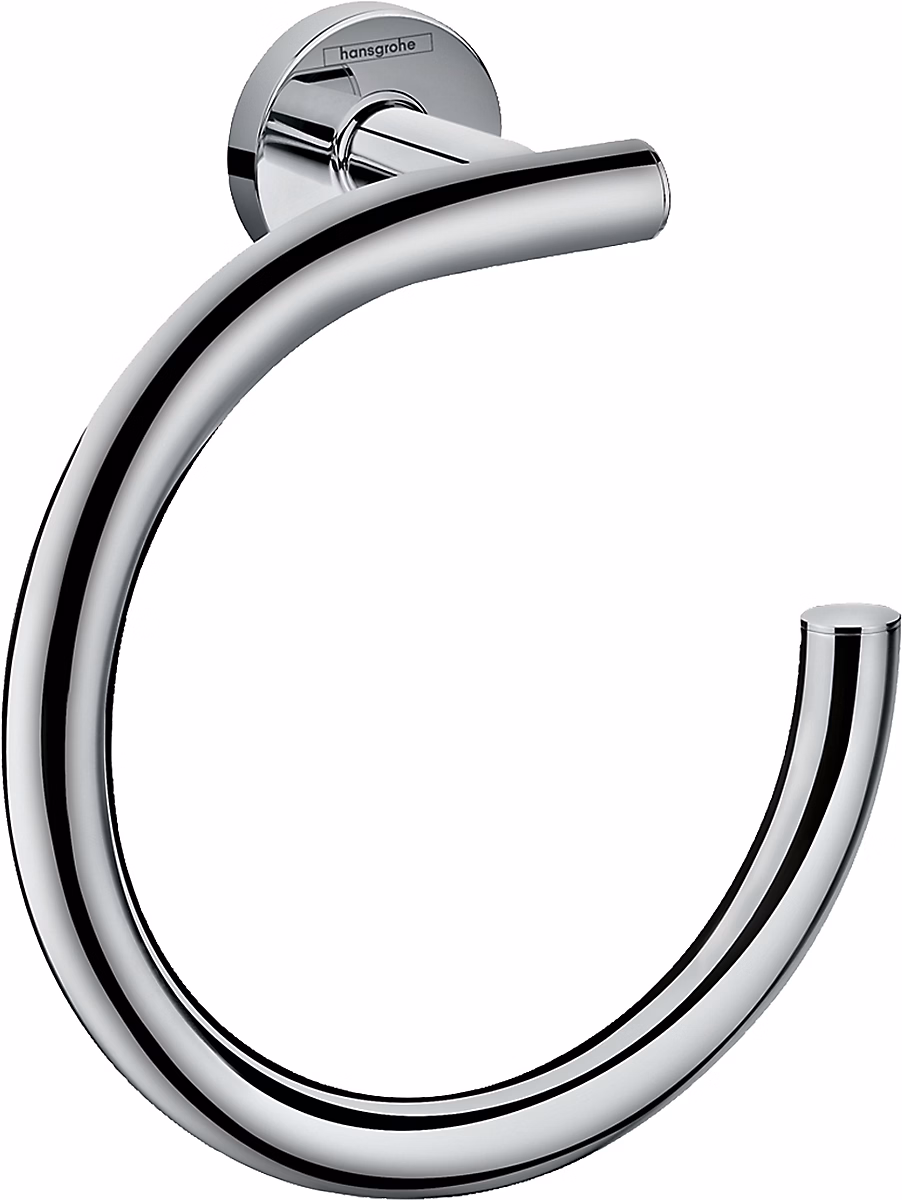 Porte-serviettes – Anneau porte serviettes chromé Hansgrohe Logis Universal