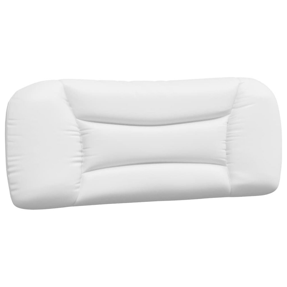 Coussin de tête de lit Hvar blanc 100 cm similicuir vidaXL – Réf. LBYLSUQVI1087509392