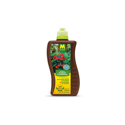 ENGRAIS LIQUIDE PLANTES D'INTERIEUR MASSO® - 350ML