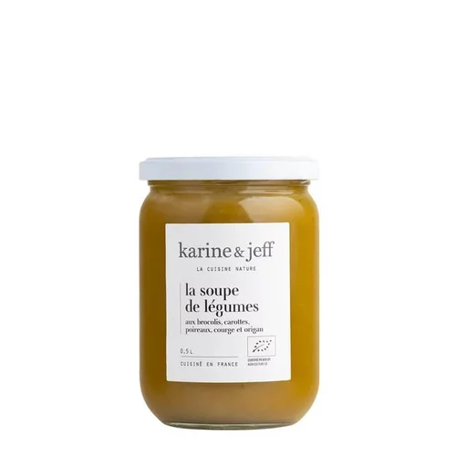 Maison & extérieur:La soupe de légumes bio Karine & Jeff - 500 ml