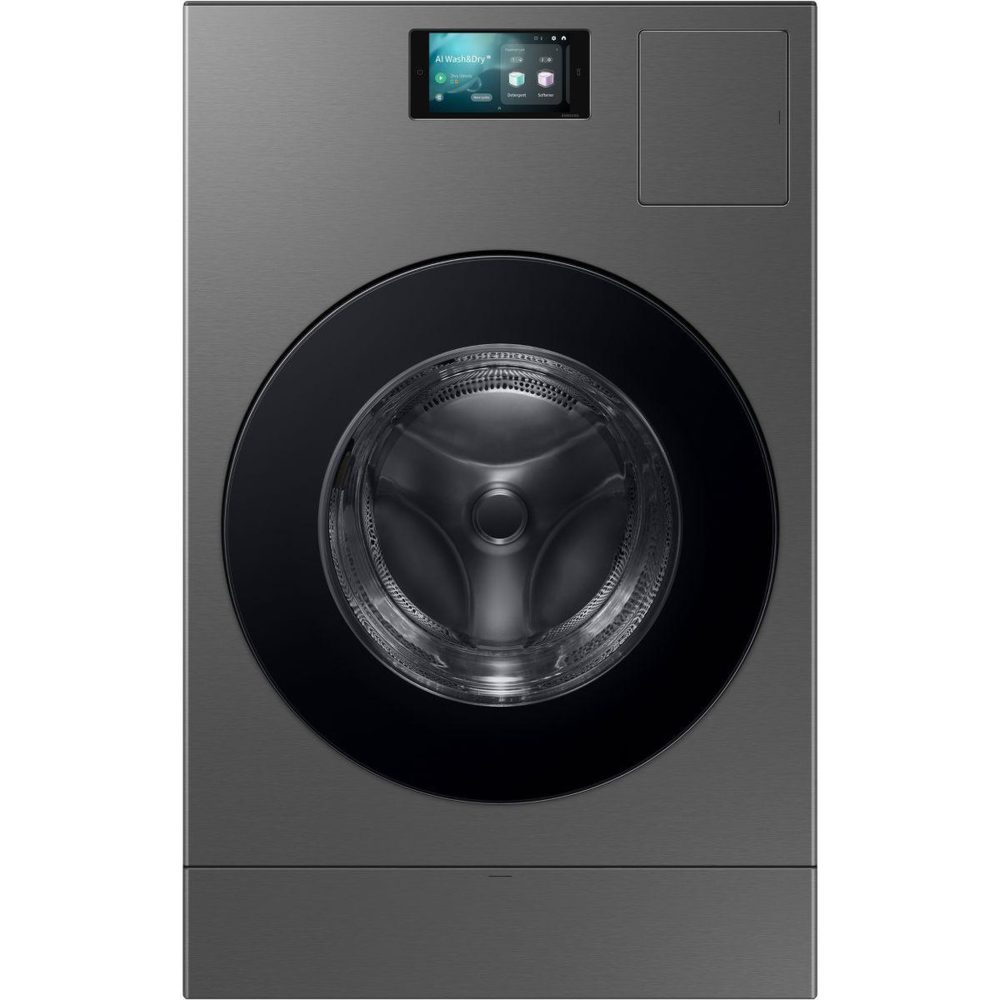 Samsung Lave linge séchant hublot wd18db8995bzt2 - 18/11 kg - 1000 tr/min - classe a - dosage automatique - connecté