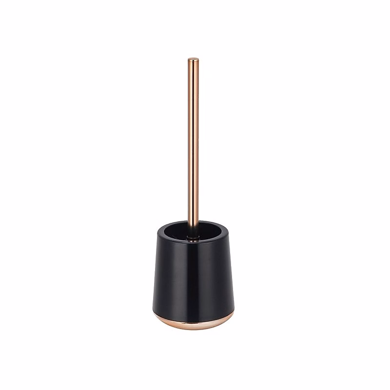 Accessoire WC – Brosse wc avec support LENA Noir et cuivré MSV