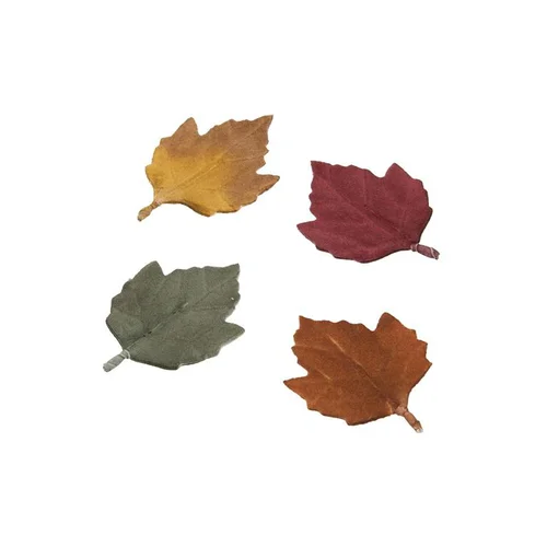 Pour personnaliser vos extérieurs：Lot 12 Feuilles décoratives Eva coloris rose - 5 cm