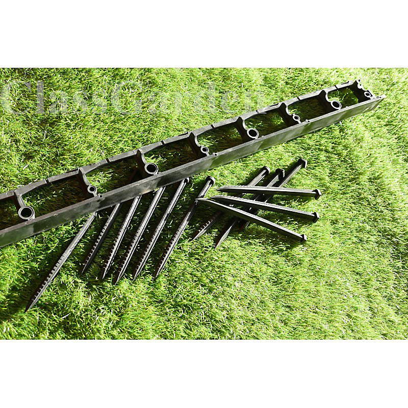 Bordure de Jardin Flexible avec piquets – 4 mètres