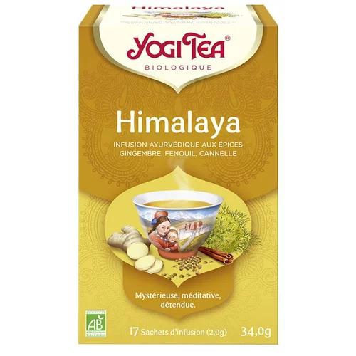Pour embellir le jardin：Yogi Tea Himalaya – La boîte de 17 sachets