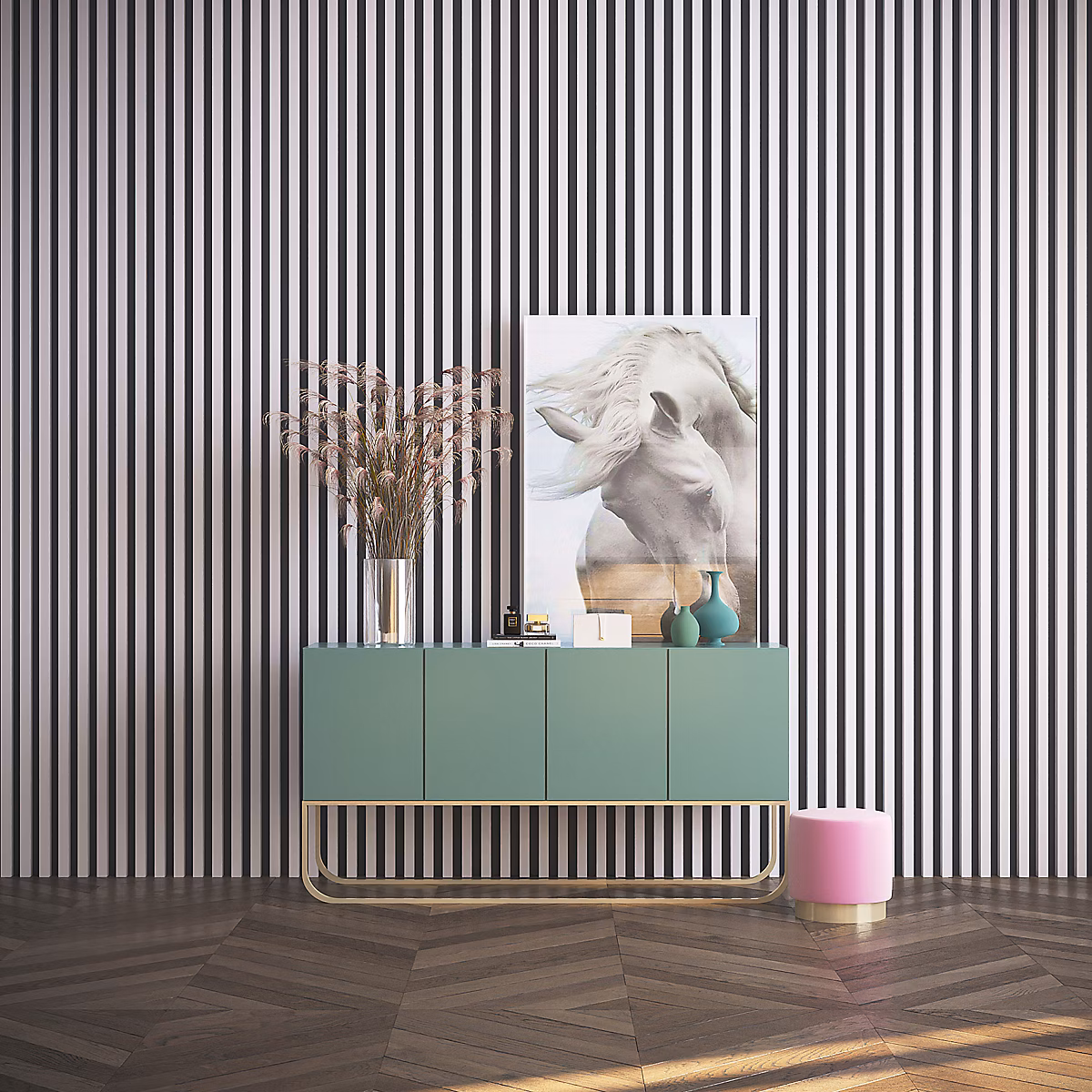 4 tasseaux MDF blanc à peindre l.3 x L.280 cm – Réf. XXIJRAOXX7988361318